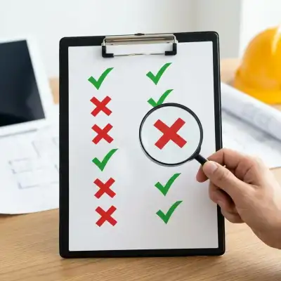 Checklist di audit professionale con caselle di controllo